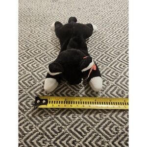 Vintage 1993 Ty Beanie Baby Zip the Cat White Paws PVC Pellets Beanie Babies